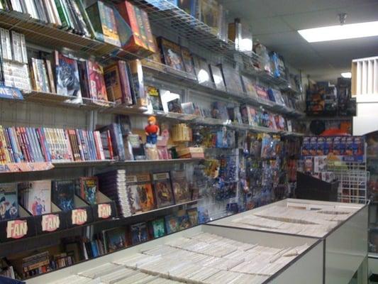 Comic books and manga.