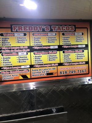 Freddys Tacos