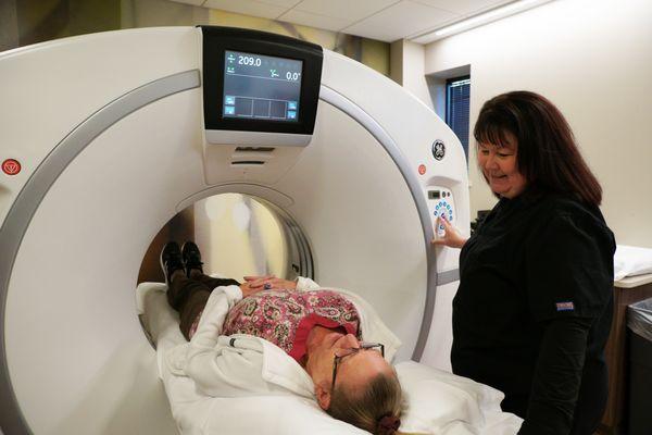 Our quick and comfortable CT scanning process produces high quality images with our state-of-the-art, 32-Slice Tomography technology.