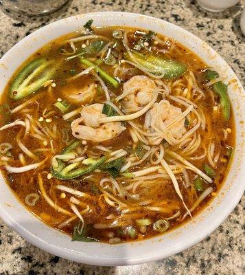 Hot & Sour Shrimp Pho