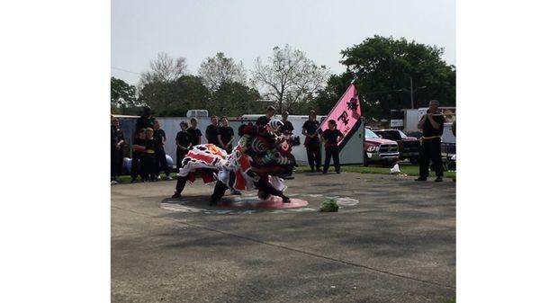 Lion Dance at the 2019 Strawberry Festival Troy, OH