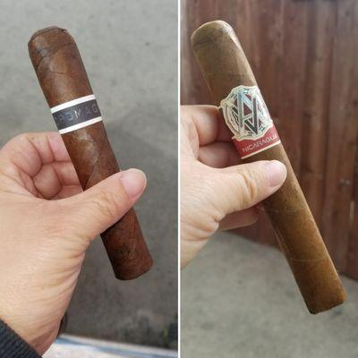 Bought these two today. ROMA CRAFT, CROMAGNON and AVO cigar. Great smokes!