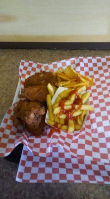 Wings and Fries