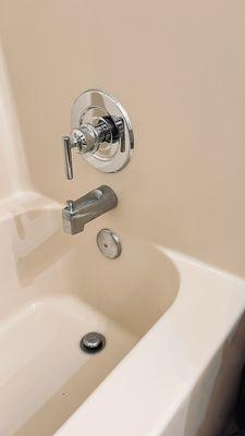 Kitchen faucet replacement, bathroom shower valve & faucet replacement, toilet repairs.