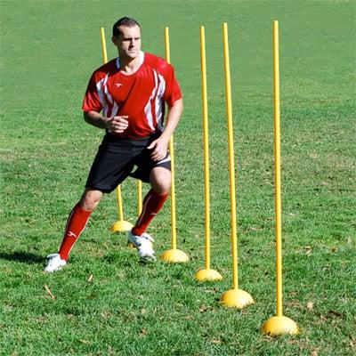 Agora Indoor-Outdoor Coaching Sticks