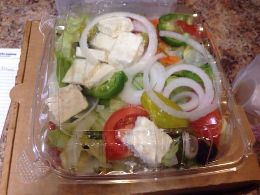 Small Greek salad