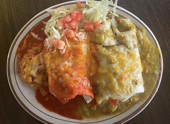 Pork Belly and Bean Burritos, Christmas style