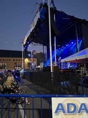 Nice evening for a Brilliantly Talented Band.   St. Paul and the Broken Bones.