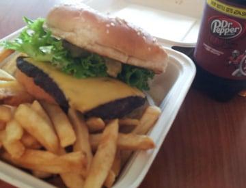 Cheeseburger and Fries.