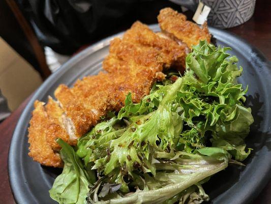 Chicken Katsu. It was satisfying.