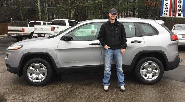 James Dolan loves his new Jeep Cherokee!