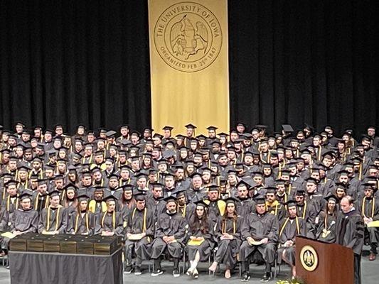 University of Iowa MBA program graduation