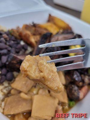 Dobradinha (Beef Tripe up close)