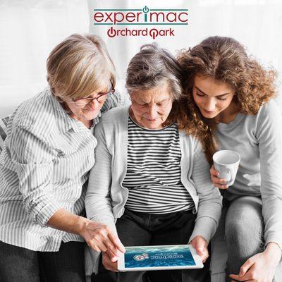 With Mother's Day gifts from Experimac - Orchard Park, we make sure she gets the most out of it. Classes & 1-YEAR WARRANTY