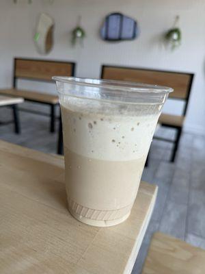 Espresso creme frappe