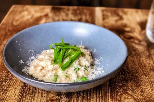 Spring Pea Risotto / Pecorino Romano