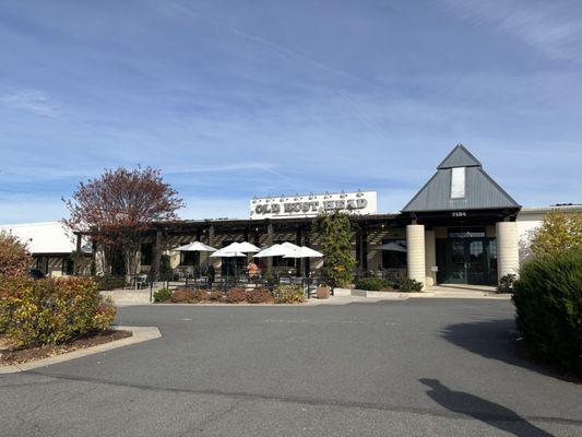 Brewery has ample parking and seating