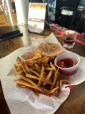 Fresh cut fries