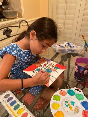 Romero Britto inspired the first week of the 2020 Music & Art Online Summer Camp.