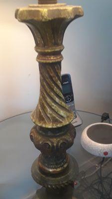 Upper part of floor lamp