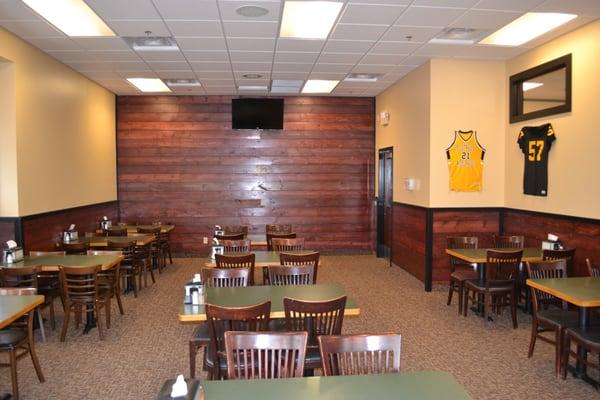 Reserve the party room for your next party or meeting.  Holds up to 50.