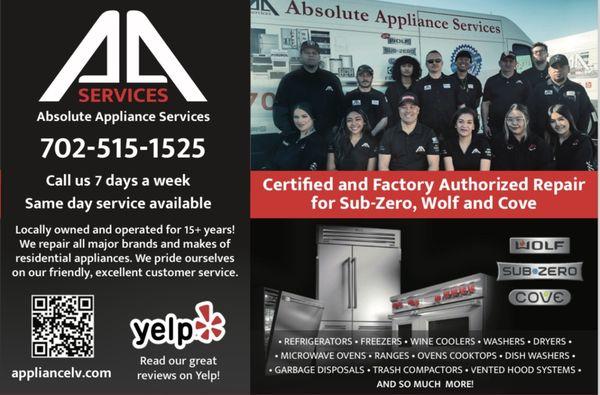 Absolute Appliance Services