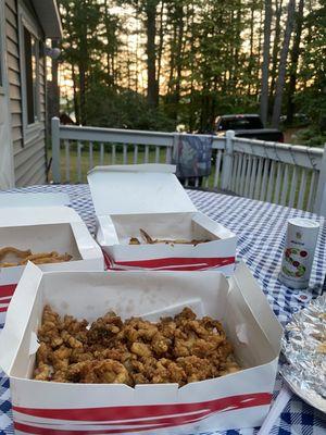 Fries clams