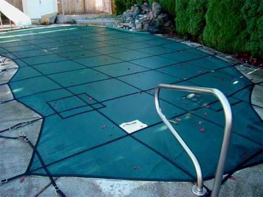 pool safety cover installation