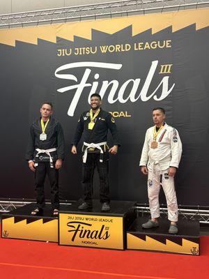 JJWL Season 2023 White Belt Division Masters III -195lb Season Champion. Thank You!