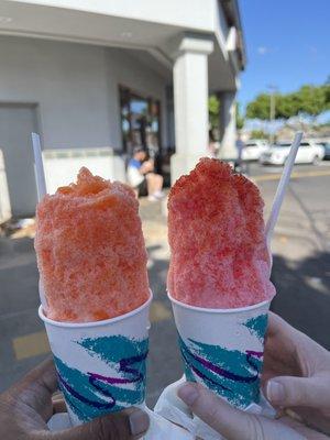 POG and Li Hing Mui shave ice