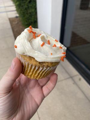 Pumpkin cupcake