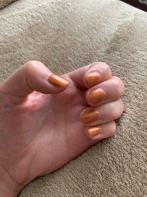 Gel manicure