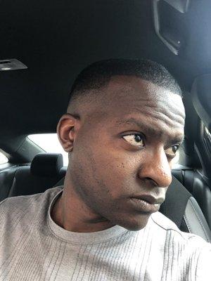 Low fade cut