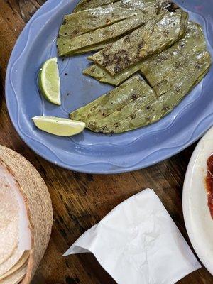 Grilled Nopales