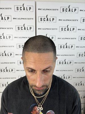 After pic taken at Scalp Society