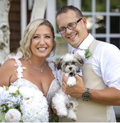 Ashley Jensen bridal hair and makeup!