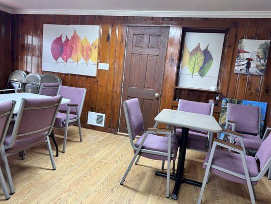 Dining area