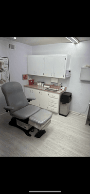 One of the treatment rooms