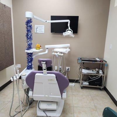 Back office, dental chair. Where all the magic happens