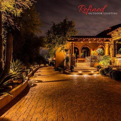 outdoor lighting design in Scottsdale, Arizona