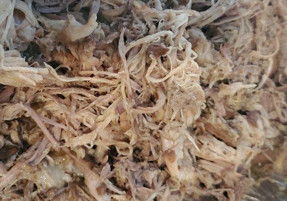 Melt in your mouth pulled pork