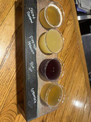 Cider flight