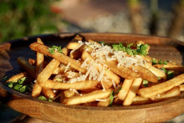 Bougie Fries (truffle parm)