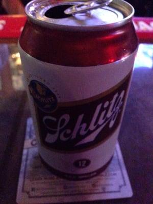 Hard to find Schlitz now days.