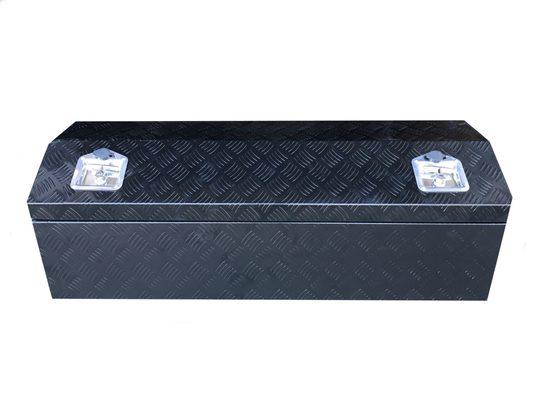 44" truck bed tool box in black