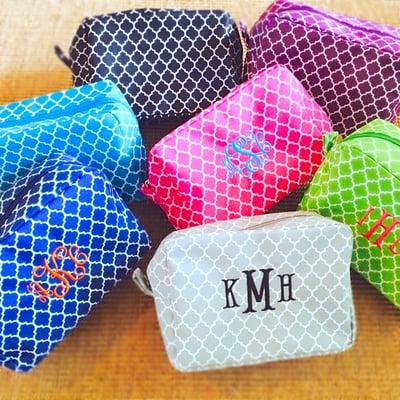 Monogrammed Toiletry Bag