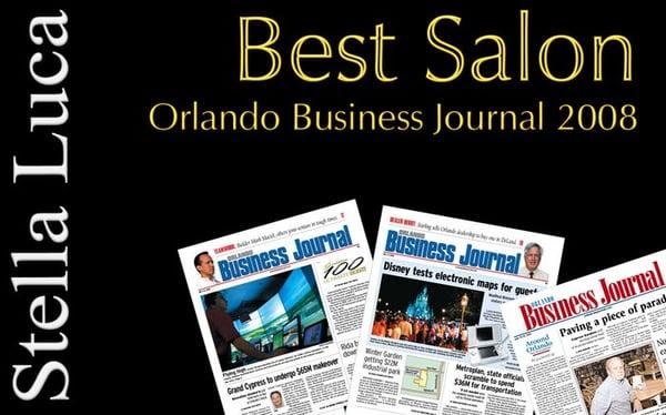 Best Salon - Orlando Business Journal 2008