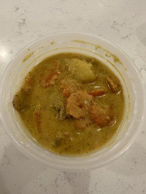 Yellow curry (takeout)