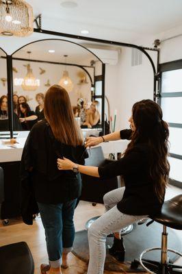 Hair artist training