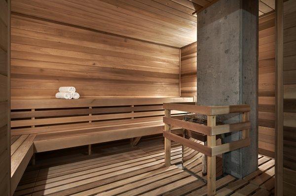 Men's Locker Room Sauna